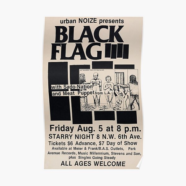Black Flag Poster