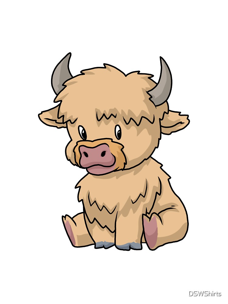 10+ highland cow cute drawing ideas to enhance your art skills