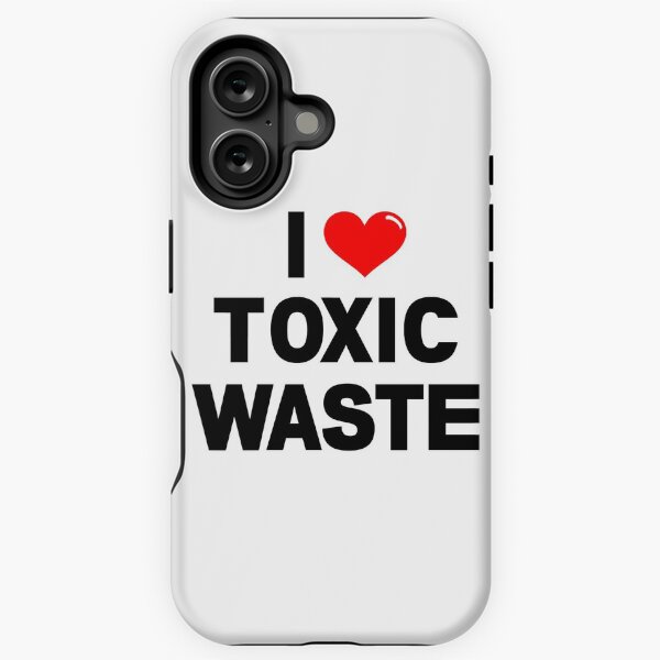 Aperçu de l'œuvre J'aime les déchets toxiques créée et vendue par havatees.