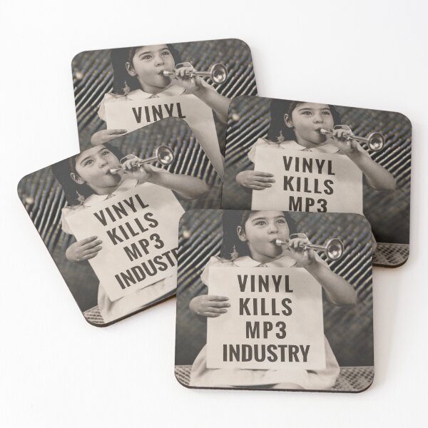 Item preview, Vinyl Kills MP3 Industry designed and sold by Gyroneese.