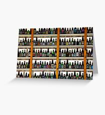 99 BOTTLES OF BEER ON THE WALL Greeting Card