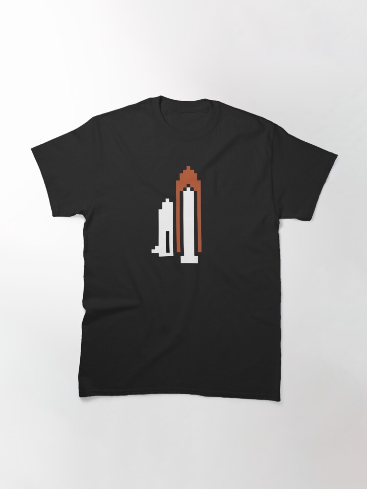 Alternate view of Love for rockets ! Classic T-Shirt