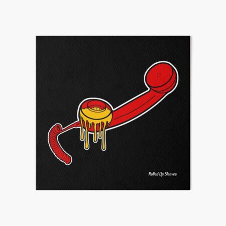 'Telephone Treacle' Artwork Art Board Print
