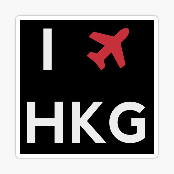 Item preview, I love Hong Kong HKG designed and sold by ApparelFactory.