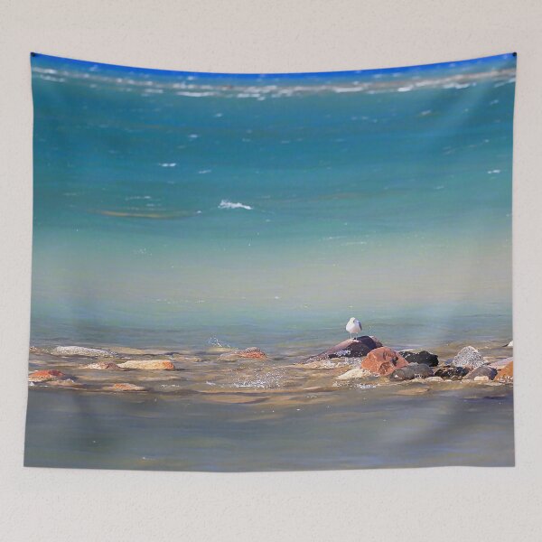 Item preview, Gull on the Stone, Kincardine, Lake Huron designed and sold by Yannik Hay.