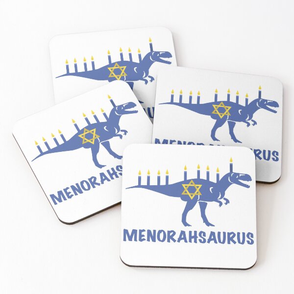Item preview, Funny Hanukkah Dinosaur MenorahSaurus Dino T Shirt designed and sold by Dan66.