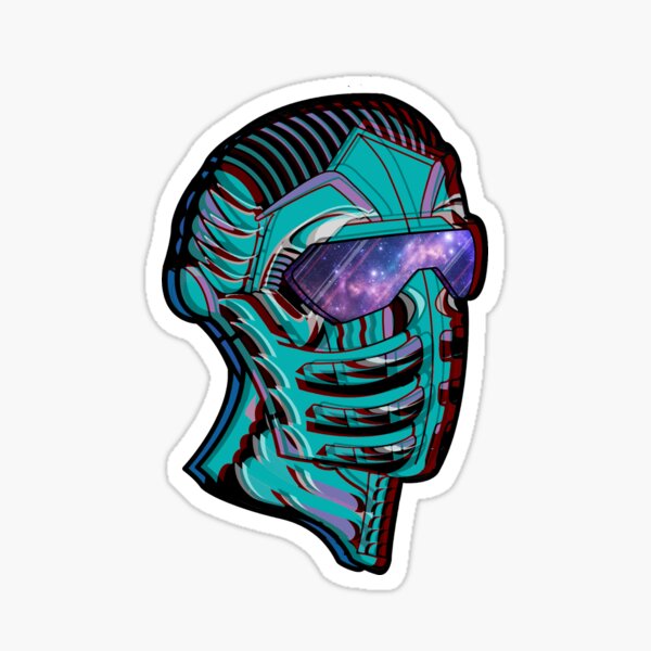 'Interstelevator' Artwork Sticker Sticker