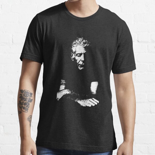 Master Anthony Bourdain in Black and White Essential T-Shirt