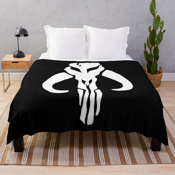 Star Wars Mandalorian Character Pillow and Oversized Throw