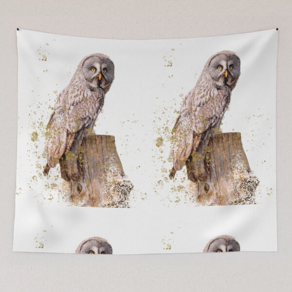 Item preview, The Great Grey Splatter designed and sold by Darren Wilkes.