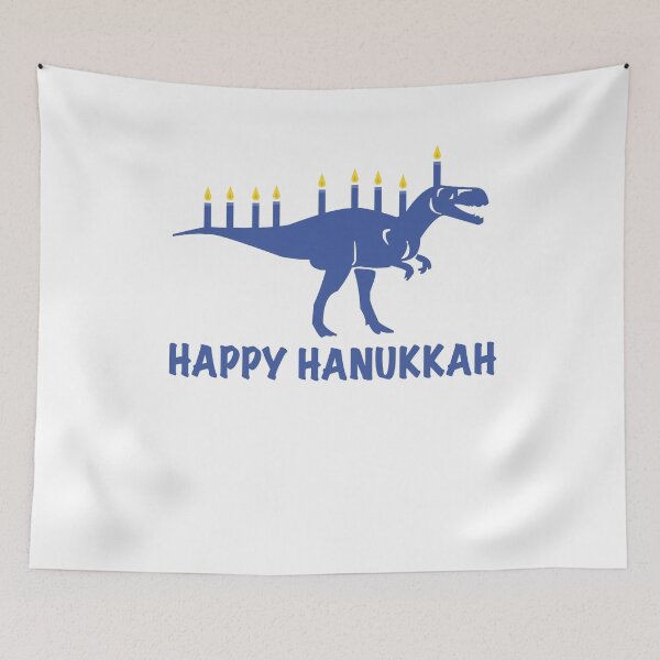 Item preview, Funny Happy Hanukkah Dinosaur Menorah Candle T Shirt designed and sold by Dan66.