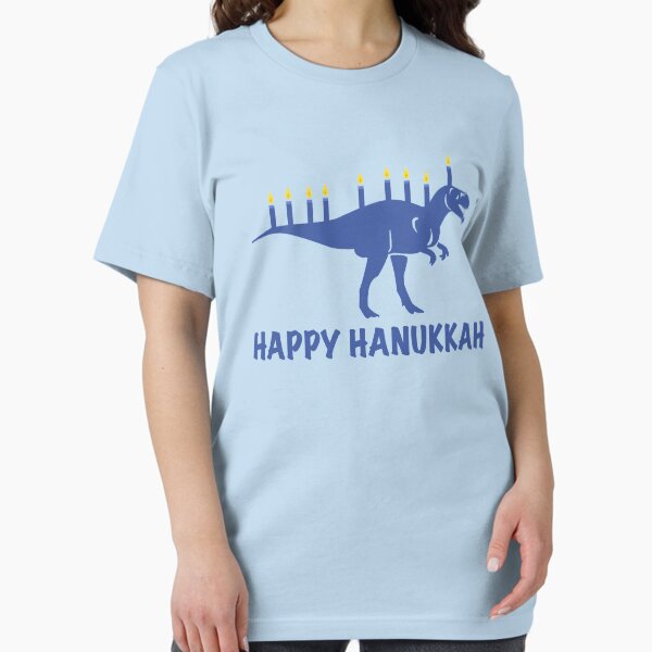 Item preview, Funny Happy Hanukkah Dinosaur Menorah Candle T Shirt designed and sold by Dan66.