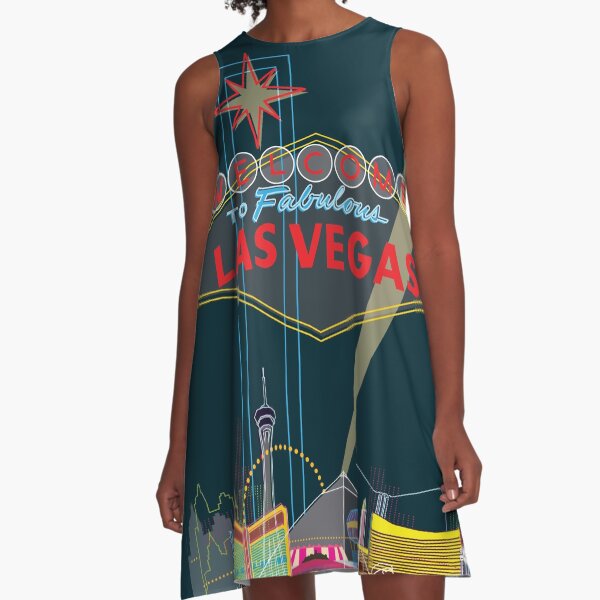 Las Vegas A-Line Dress
