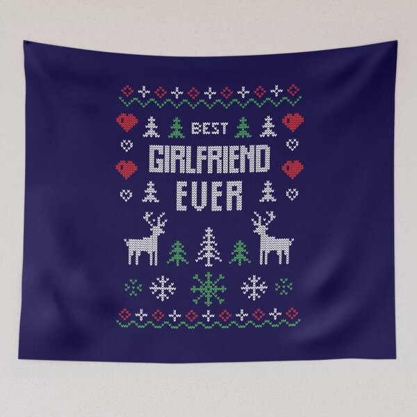Item preview, Best Girlfriend Ugly Sweater designed and sold by TLSDesigns.
