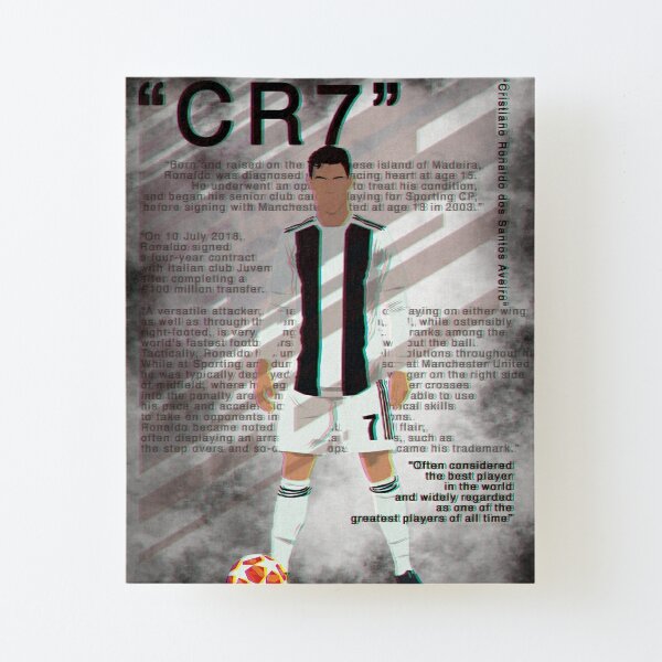 Cristiano Ronaldo CR7 Poster' Mounted Print for Sale by Hevding