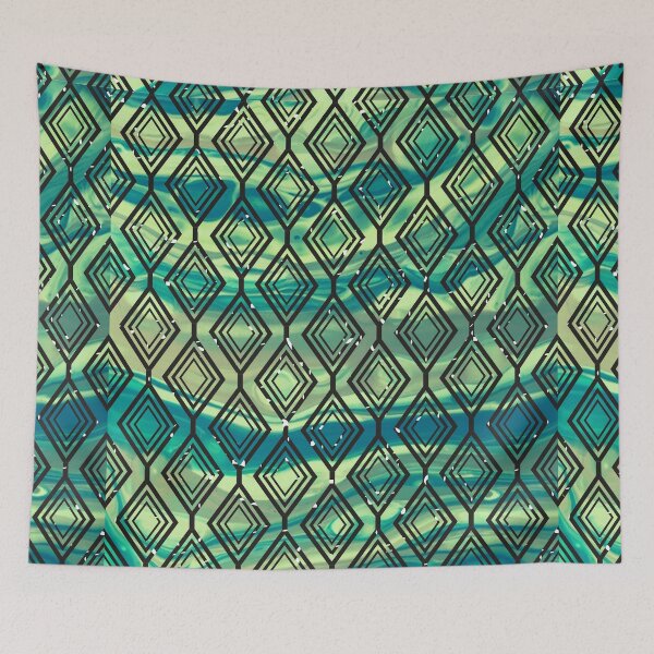 Item preview, Subdued in Blue designed and sold by AbrorschachArt.