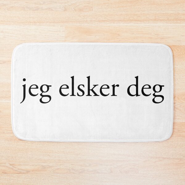 Item preview, I Love You - Norwegian (Bokmäl) designed and sold by rsty11.