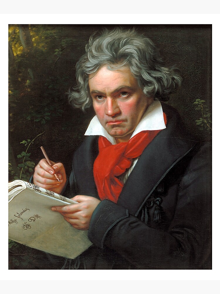Beethoven Portrait, 1819 by edsimoneit