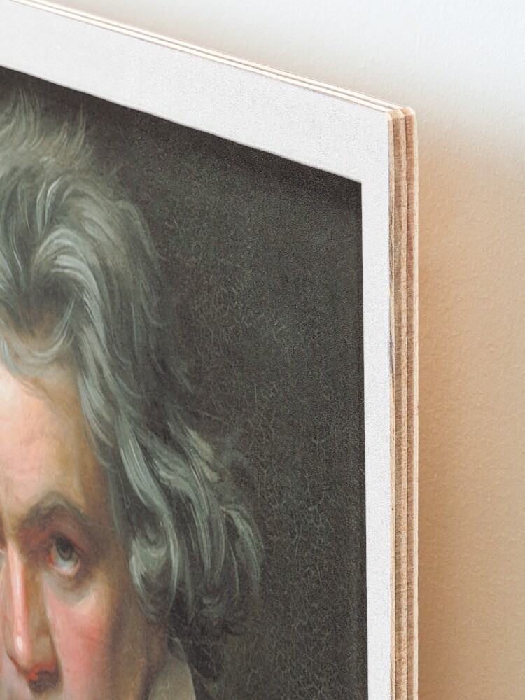 Alternate view of Beethoven Portrait, 1819 Mounted Print