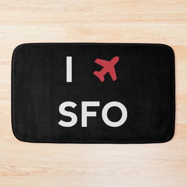 Item preview, I love San Francisco SFO designed and sold by ApparelFactory.