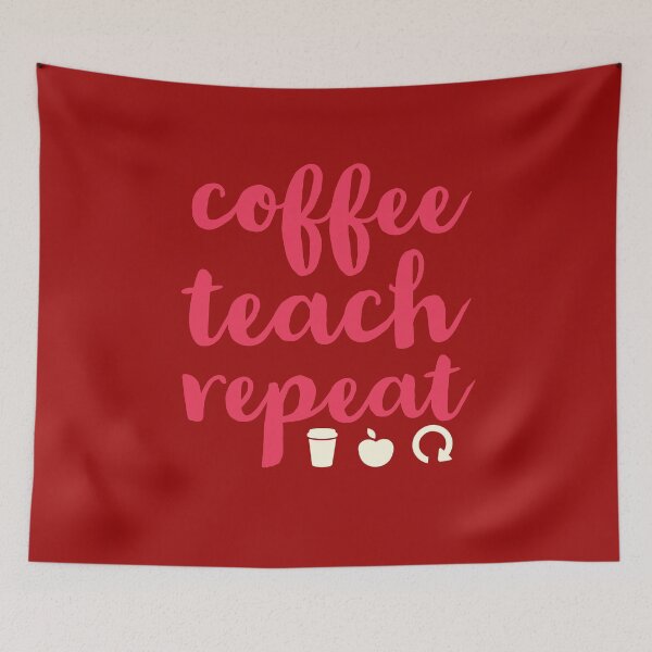 Item preview, Coffee Teach Repeat designed and sold by Dan Brady.