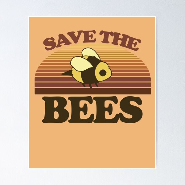 Item preview, Save the BEES designed and sold by FrictionMaxxing.