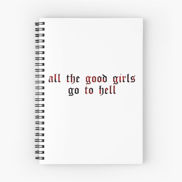 Item preview, All The Good Girls Go To Hell designed and sold by tarynwalk.