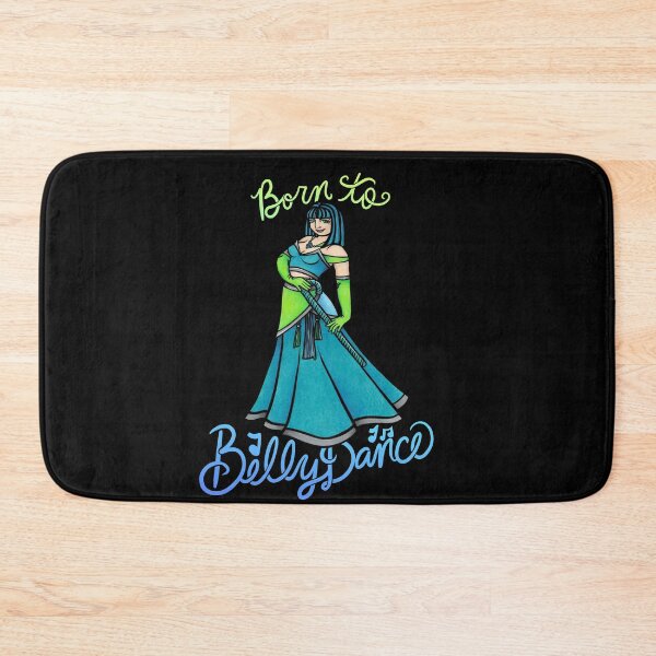 Item preview, Born to belly dance designed and sold by FrictionMaxxing.