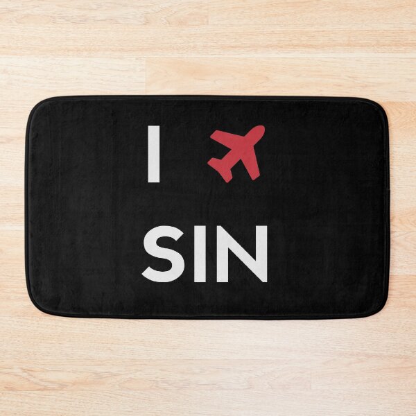 Item preview, I love Singapore SIN designed and sold by ApparelFactory.