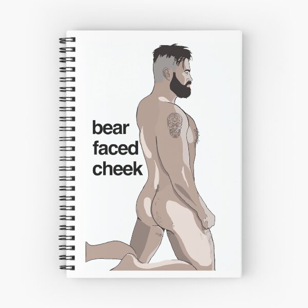 Item preview, bear faced cheek designed and sold by Undrawn.