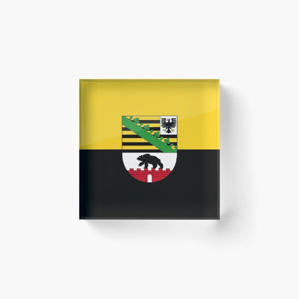 Item preview, SAXONY-ANHALT Flag Gifts, Masks, Stickers & Products designed and sold by mpodger.
