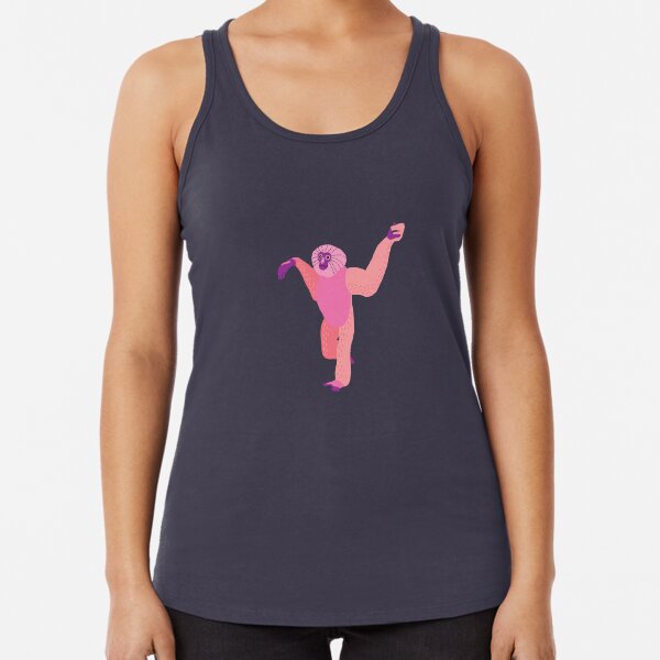 Dancing monkey Racerback Tank Top