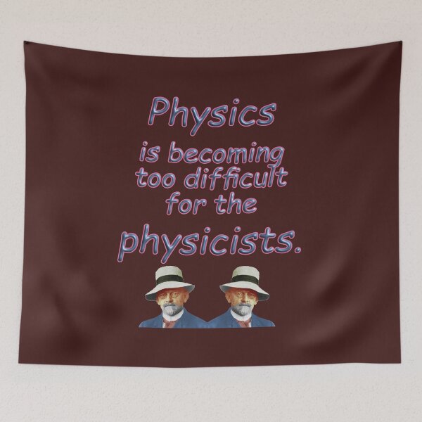 Item preview, David Hilbert and the physicists designed and sold by GePadeSign.
