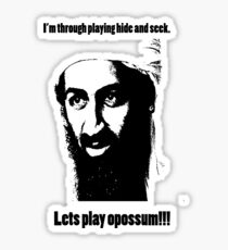 Bin Laden 1 Sticker