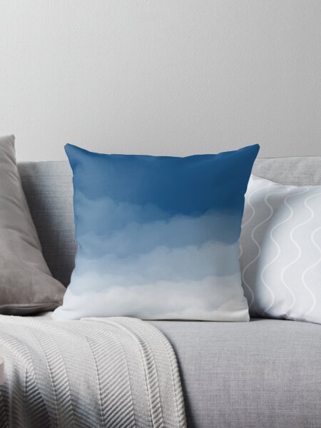 Item preview, Blue Watercolor Ombre (Pantone Classic Blue) designed and sold by Design Minds Boutique.