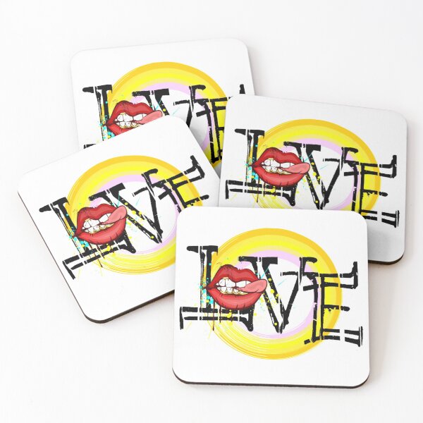 Item preview, Gay Pride Graffiti Love Lips Design designed and sold by Mindsofcreation.