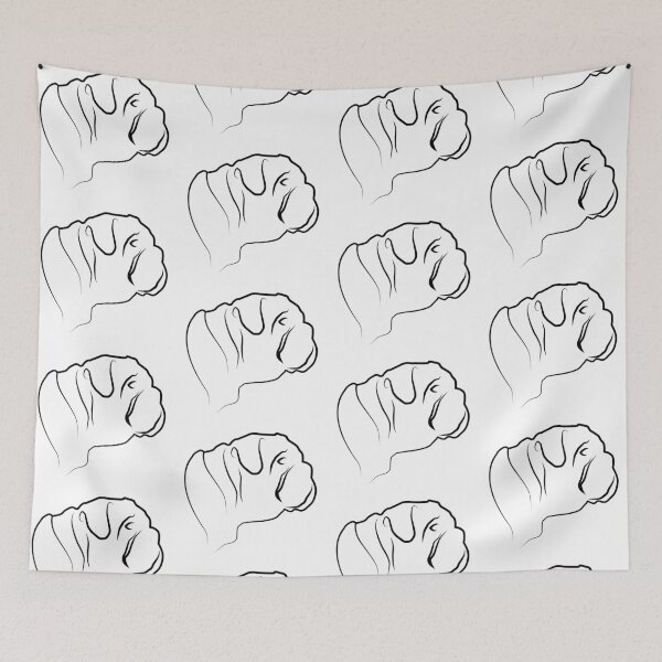 Item preview, Bulldog Animals Silouhette designed and sold by ArtcoreAD.