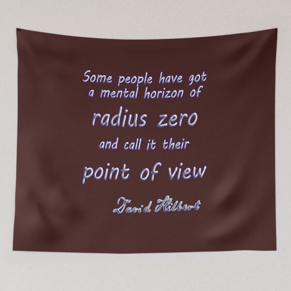 Item preview, David Hilbert and the spiritual horizon designed and sold by GePadeSign.