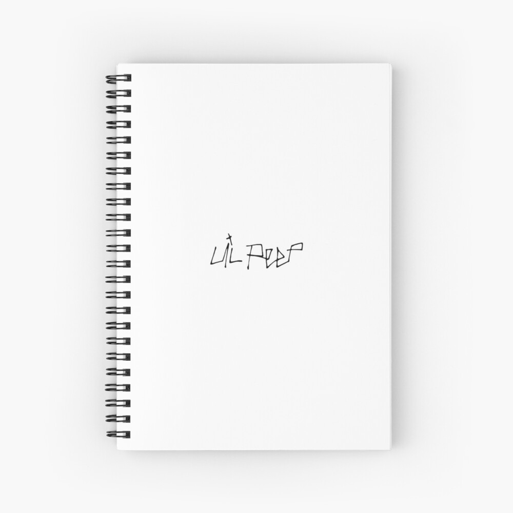 Lil Peep Logo Spiral Notebook For Sale By Avocadlenii Redbubble