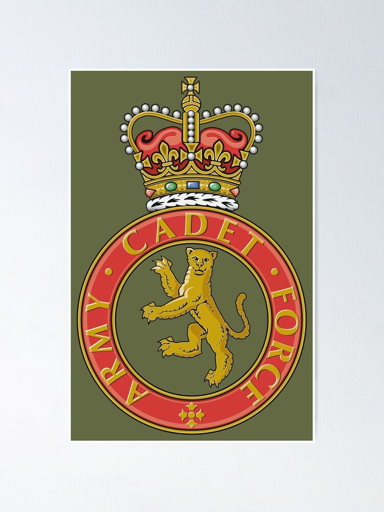 "Army Cadet Force (ACF) - United Kingdom" Poster by wordwidesymbols