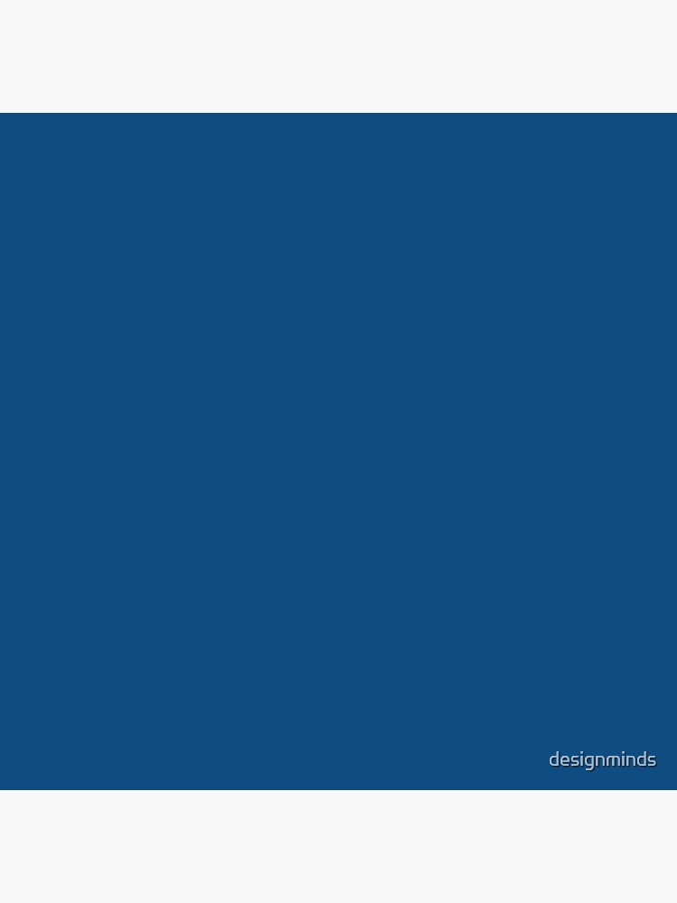 "Pantone Classic Blue (Solid Color)" Canvas Print by designminds Redbubble