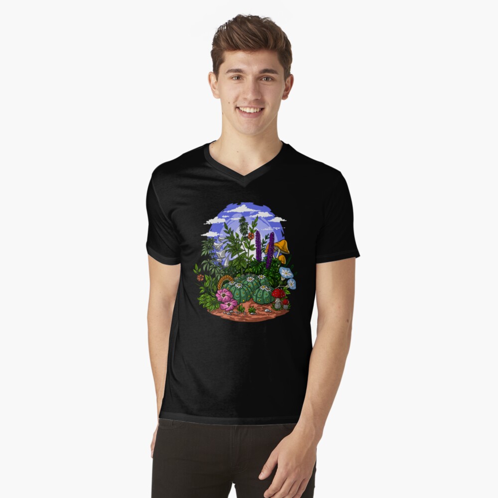 Item preview, V-Neck T-Shirt designed and sold by underheaven.