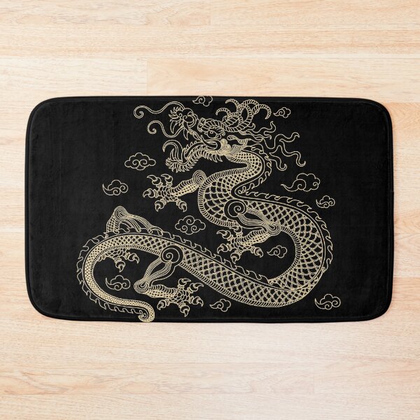 Item preview, Gold Chinese Dragon designed and sold by SoccaTamam.