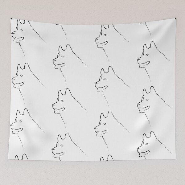 Item preview, Husky Animals Silouhette designed and sold by ArtcoreAD.