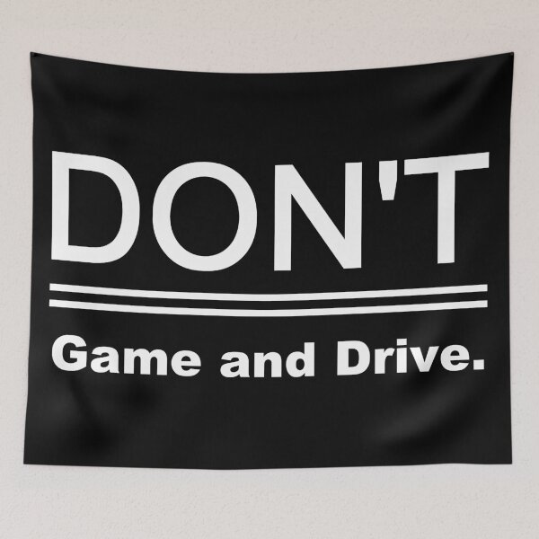 Item preview, Don't Game And Drive. designed and sold by twistypaddie.