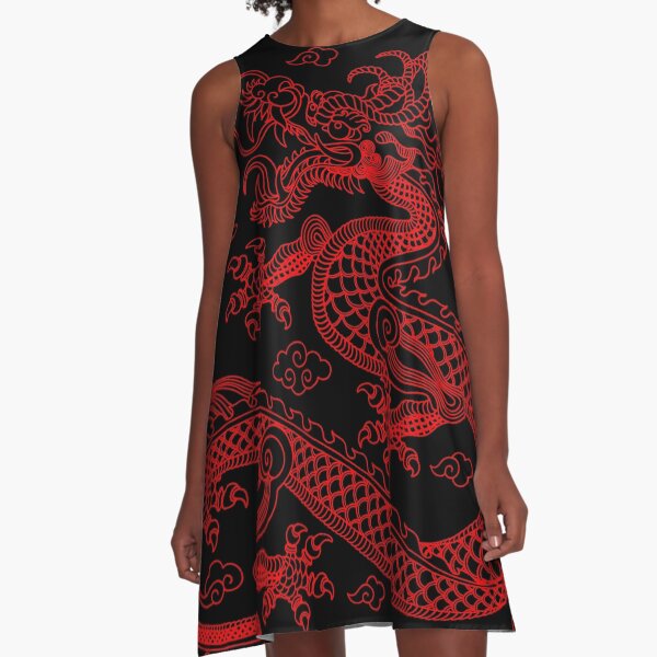 Item preview, Red Chinese Dragon designed and sold by SoccaTamam.