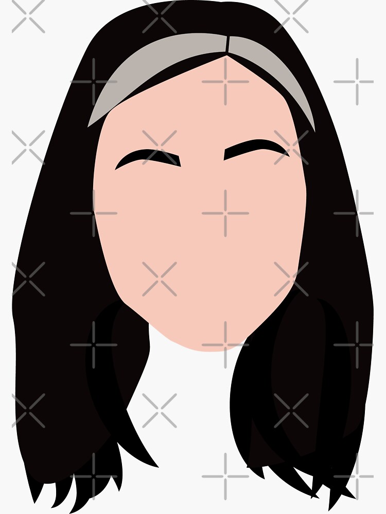 "claire" Sticker by pasteleft Redbubble