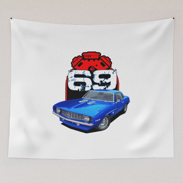 Item preview, Blue Camaro and Motor designed and sold by Yourauto.