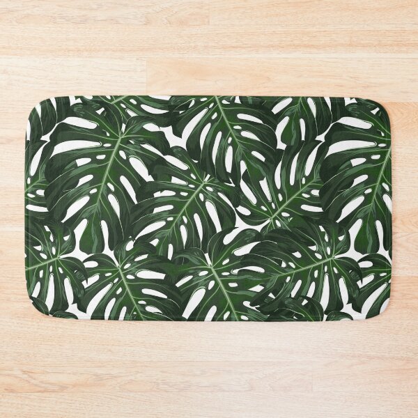 Item preview, Monstera tropical leaves pattern designed and sold by TorriPhoto.