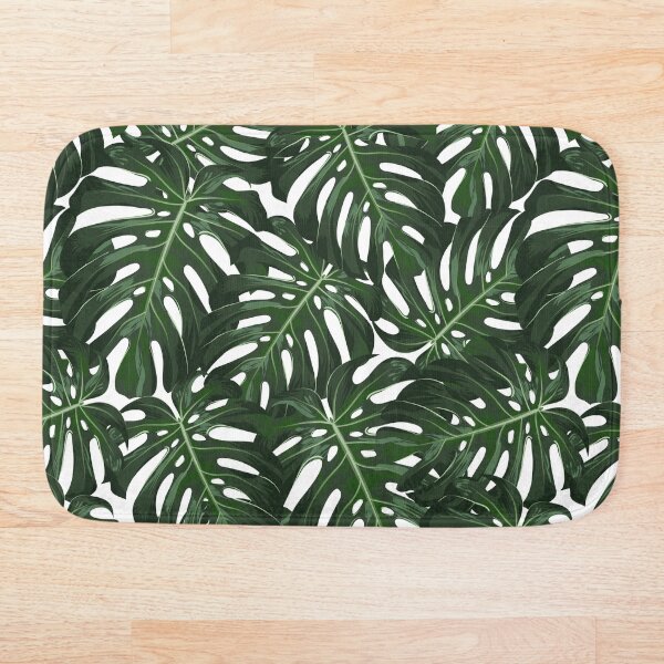 Item preview, Monstera tropical leaves pattern designed and sold by TorriPhoto.